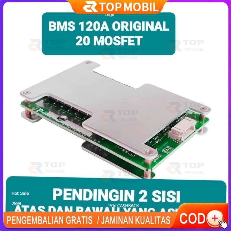 BMS 4S 120A 12V lifepo4 3.2V COMMON PORT BMS 120A BMS120A