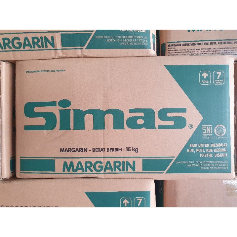 

Simas Margarin 15kg Kargo