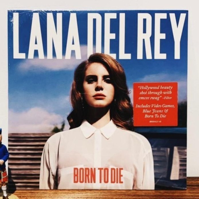 Original Vinyl Piringan Hitam Lana Del Rey Born To Die LP PH