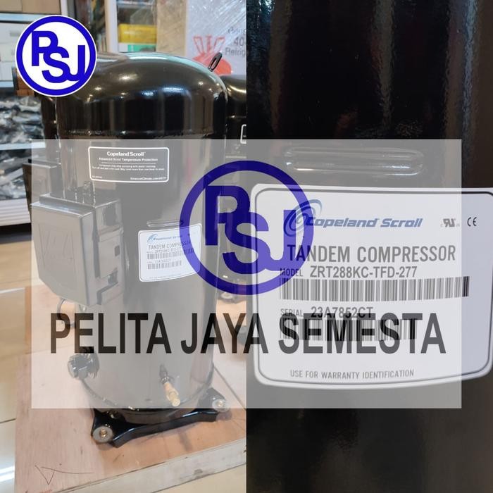 Kompresor Copeland ZRT288KC-TFD-277 / Compressor Copeland ZRT288KC / ZRT288KC TANDEM SIGLAS