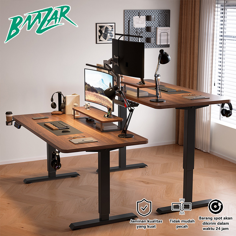 

BMZAR [Elektrik] Meja Belajar Meja Kerja Meja Kantor Meja Komputer Meja Desktop Rumah Meja Tulis Sederhana Meja Kerja Elektrik Adjustable Desk