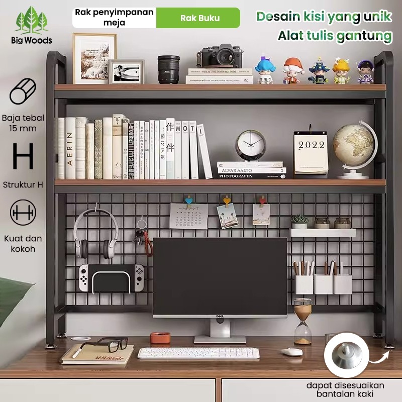 

Rak Buku/Rak Desktop Storage/Rak Meja Stationery/Rak Organizer Desktop/Rak Penyimpanan Buku Organizer Minimalis