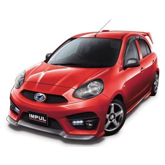 New Bodykit Nissan March Fullset depan belakang Bemper Termurah