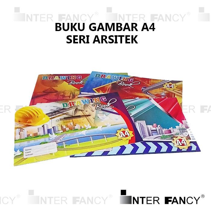 

Buku Gambar A4, Buku Gambar A4 Grafis, Drawing Book A4, Kertas Paper. Merk Kaya, tipe Arsitek. Buku untuk menggambar ukuran A4. Kertas Putih ketebalan sesuai untuk menggambar. Cover ada 4 gambar. Harga tertera 1 Pak = 10 buku