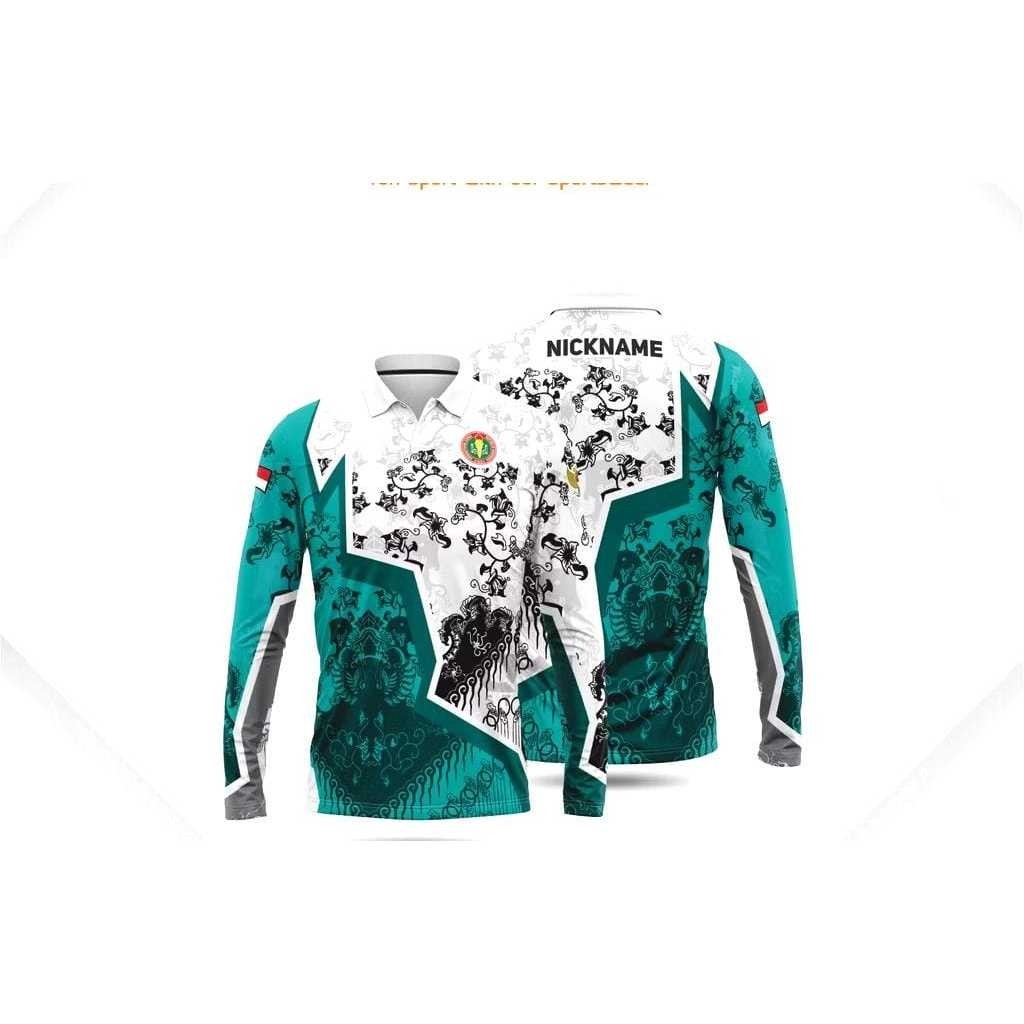 po jersey wangki lengan panjang