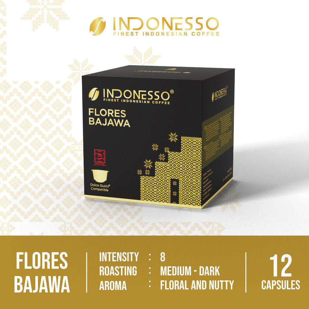 

JAMIN MURAH !!!INDONESSO Coffee Capsules Compatible with Nescafé Dolce Gusto Machines / Kopi Kapsul(BISA LANGSUNG ORDER)