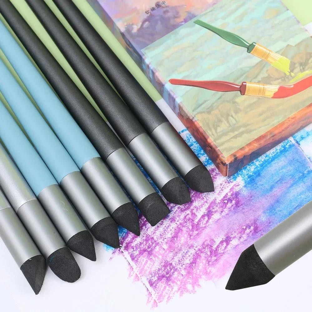 

Blending Sponge Pen for Oil Pastel Washable Sket Rubbing Brush Reusable Drawing Art Blenders Tools for Artist Professional