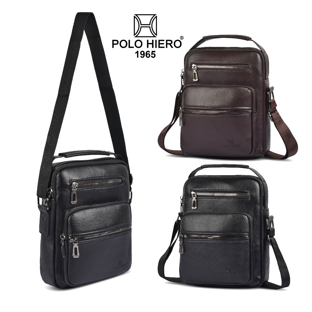 Polo Hiero Tas Selempang Polo Hiero 1965 Tas Slingbag Kulit Sintetis