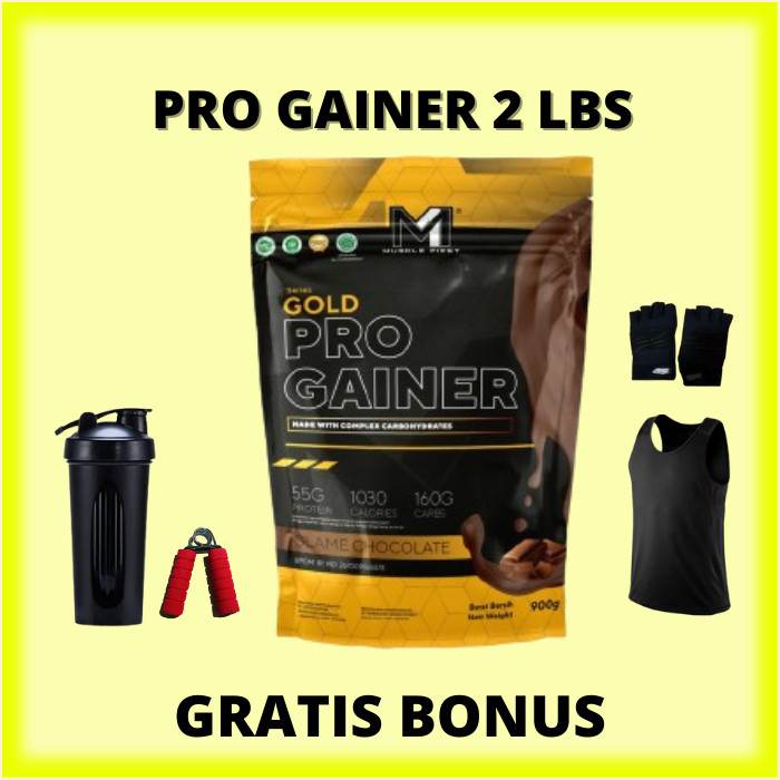 

PRO GAINER 2 LBS 900GR MUSCLE FIRST COKLAT VANILA PROGAINER GEINER MUSCLE FIRST