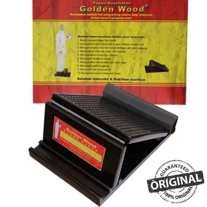 papan kesehatan golden wood