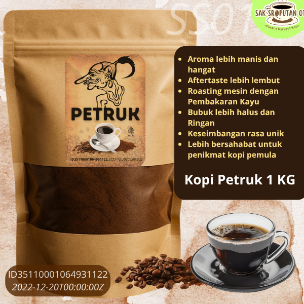 

Kopi Bubuk Petruk 1 Kg jenis Robusta rasa nikmat dan mantap bubuk kopi Petruk 1 Kg bubuk kopi Robusta kopi bubuk robusta SS01 bubuk kopi hitam bubuk kopi giras bubuk kopi tubruk