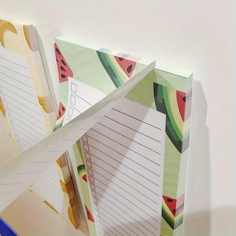 

Magnetic Fridge Shopping List Notepad - 50 Sheets Per Pad, Erasable, Easy-To-Use, Space-Saving, Perfect for Grocery Lists