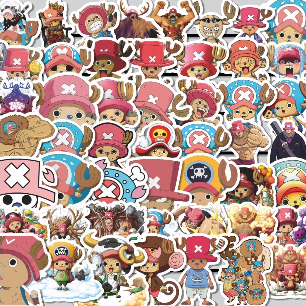 

Stiker Cutting Pack Stiker Anime Kartun Tony Tony Chopper One Piece Isi 100Pcs Series Aesthetic Lucu Keren Untuk Koper Bahan Vynil
