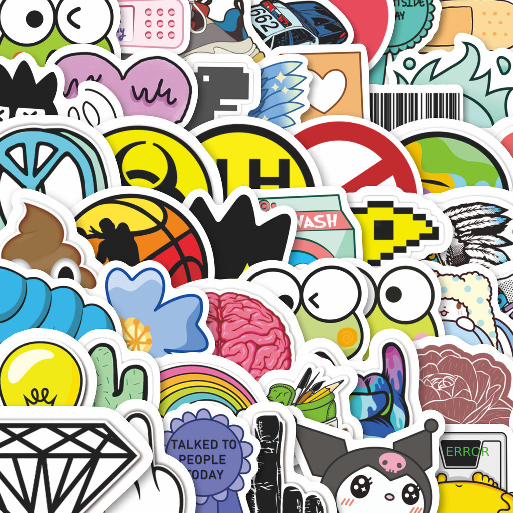 

Stiker Cutting Pack Noob Pack Stiker Random V2 Stiker Isi 100Pcs Series Aesthetic Lucu Keren Untuk Koper Bahan Vynil