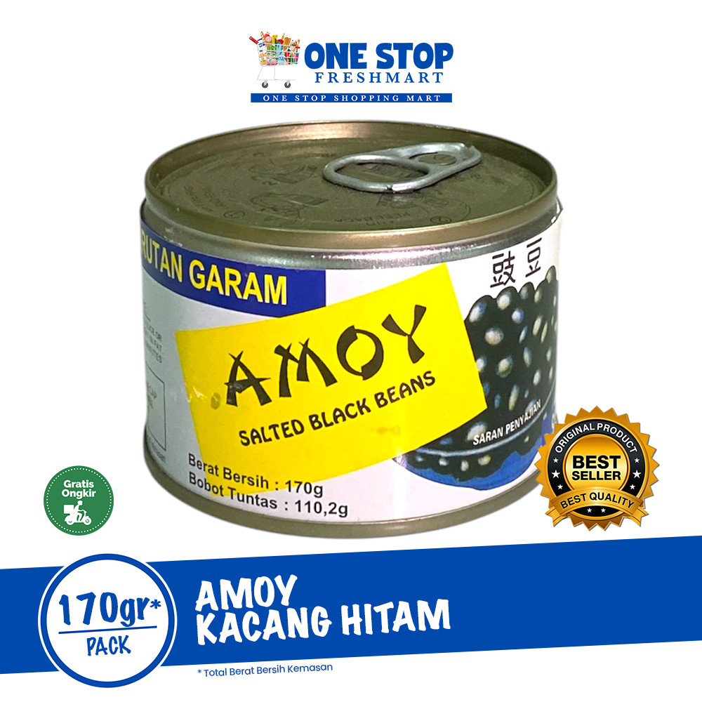 

AMOY TAUSI 170GR/ AMOY KACANG HITAM 170GR/ AMOY BLACKED BEAN 170GR