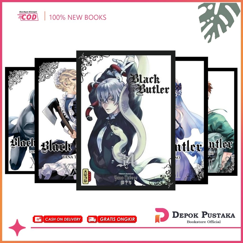 Black Butler Manga (33 Book series) (English)