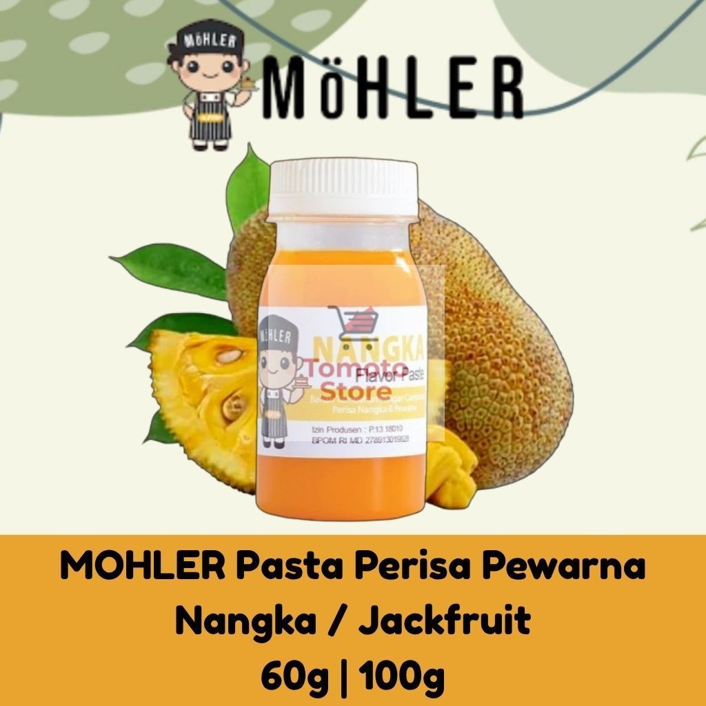 

✨ TOMOTOSTORE ✨ MOHLER Pasta Perisa Pewarna Nangka / Jackfruit
