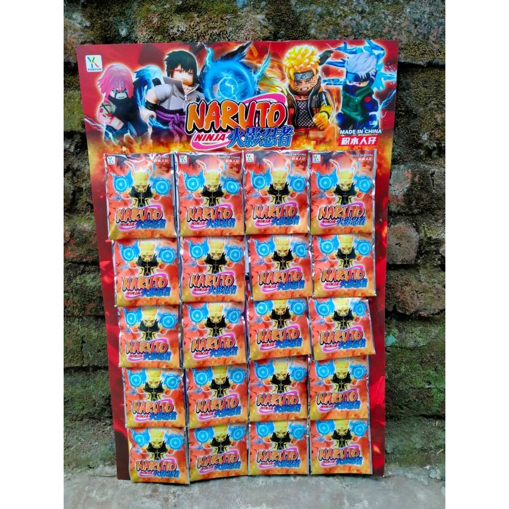 [ MMD TOYS ] MAINAN ROBOT SUSUN NARUTO NINJA / MAINAN ROBOT ARMY TEAM BUILDING BLOCK MAN SERIES