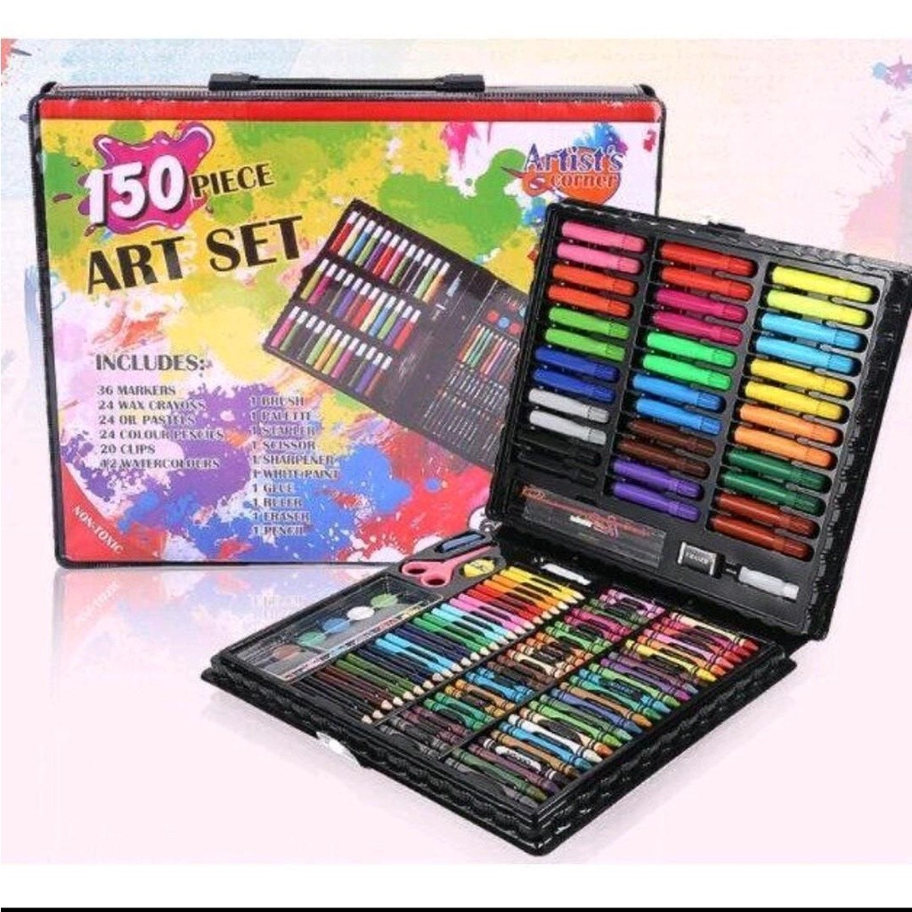

CSJ CRAYON SET WARNA 150 PCS KARYA IMAJINASI ANAK SEMAKIN HIDUP