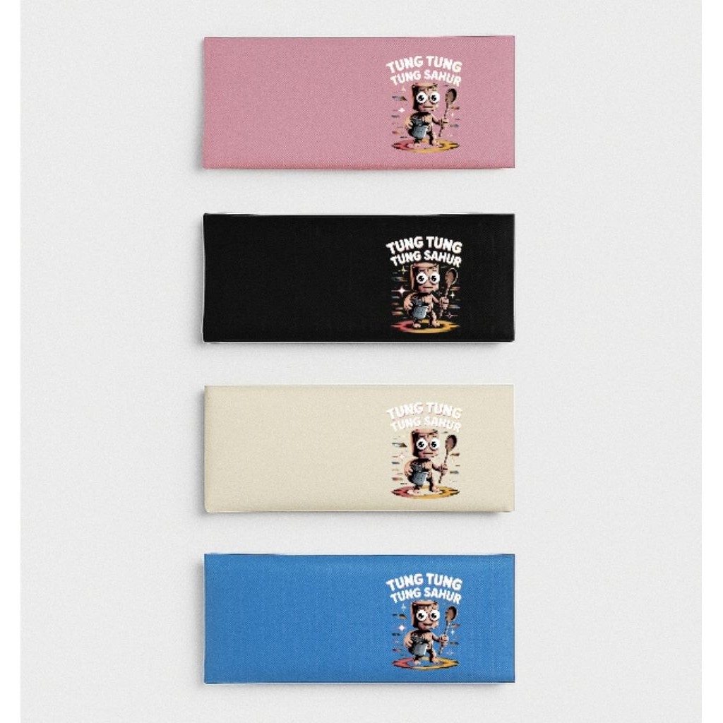 

Fareezaolshop - Pouch Tempat Pensil Karakter Anomali Tung Tung Sahur Balerina Cappucina Assasino