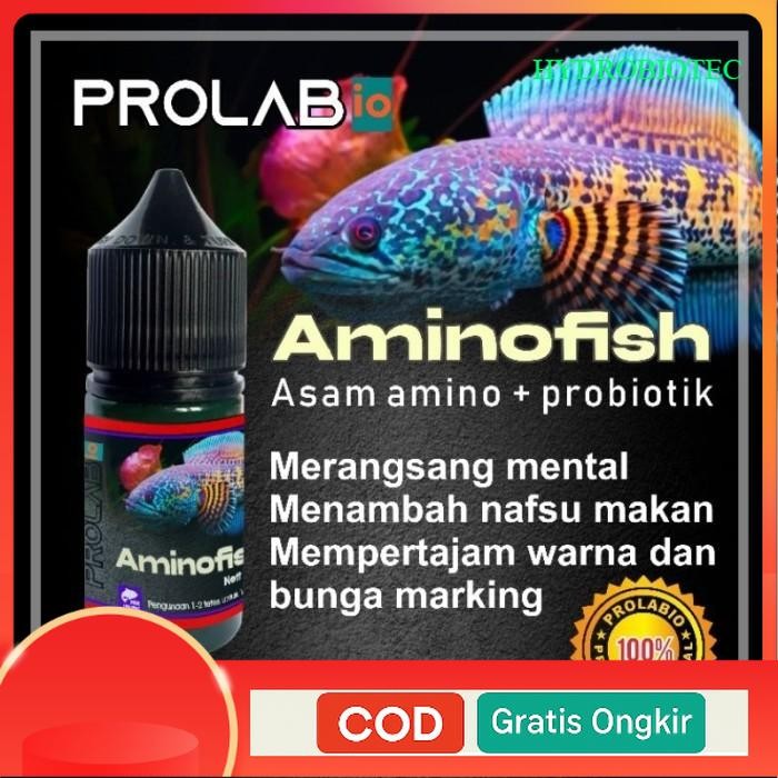 vitamin ikan /amino fish asam amino/ obat ikan / prolabio chana