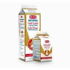 

Rich's Gold Label Whipping Cream 500 & 907gr