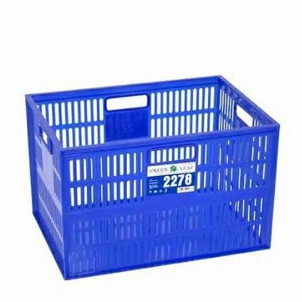 

CONTAINER KERANJANG INDUSTRI PLASTIK LUBANG GREEN LEAF 2278