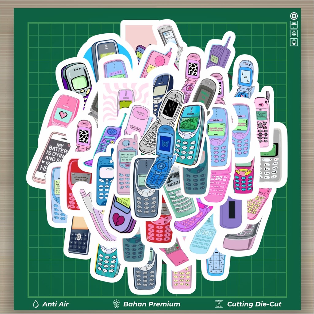

HOT 50 PCS STIKER Stiker HP Jadul/Vintage Stiker Fashion Cars Decal Dingin Kartu Album Custom Vinyl Anti Air- Sticker Aesthetic Buku Journal Koper Casing HP Tablet Laptop Helm Motor Botol Minum