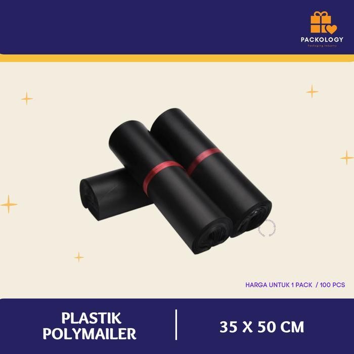 

[PROMO BARANG BARU] Kantong Plastik Polymailer 35x50 Cm Amplop Packing Online Bergaransi Terlaris