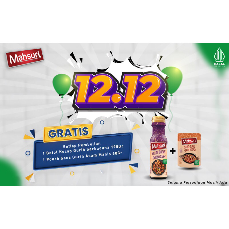 

Mahsuri Botol Kecap Gurih Serbaguna 190g