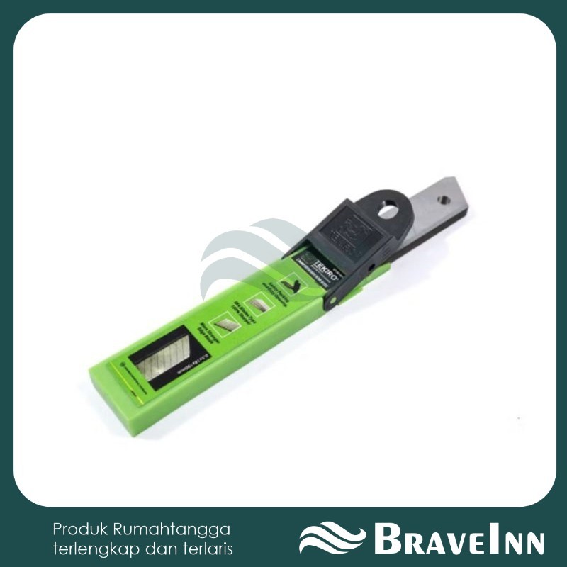 

TEKIRO isi cutter BESAR 18 MM (1SET ISI 10PCS) refill cuter 18mm kater silet 18MM ORIGINAL 【 BraveInn 】