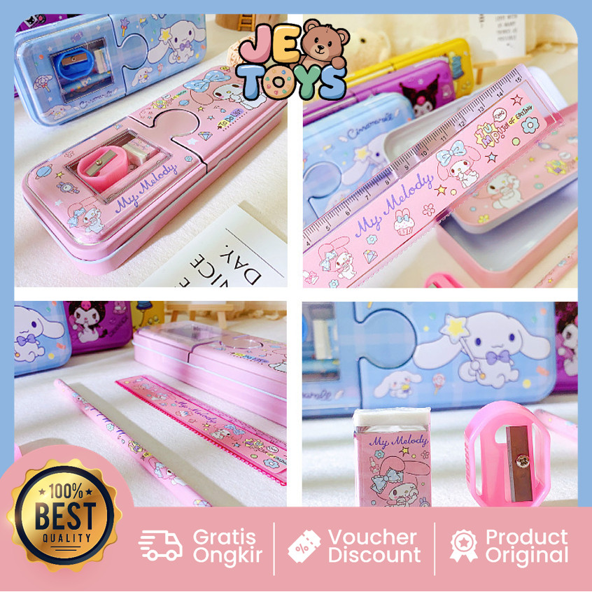 

Je Toys S6003 Kotak Pensil Sanrio Kotak Pensil Lucu 2 Tingkat Kotak Pensil Anak Kotak Pensil