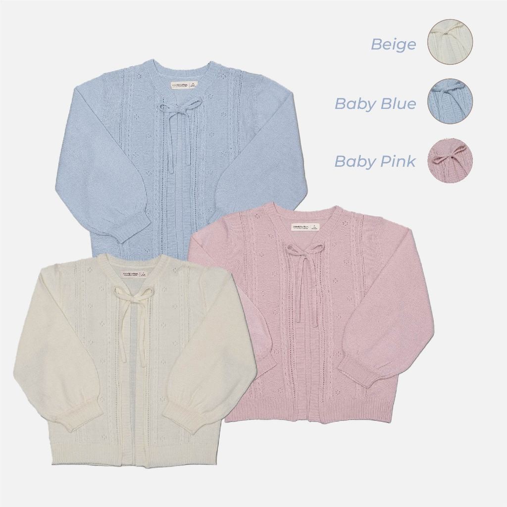NEROSHOP Seraphine Cardigan - Cardigan | Cardigan Anak | Cardigan Anak Perempuan | Cardigan Anak Per