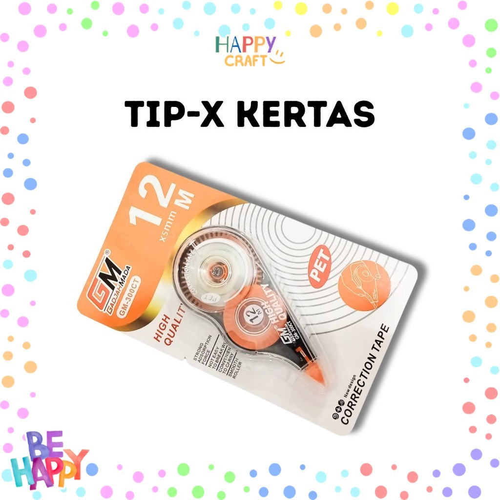 

Tip ex KERTAS / panjang 12 Meter