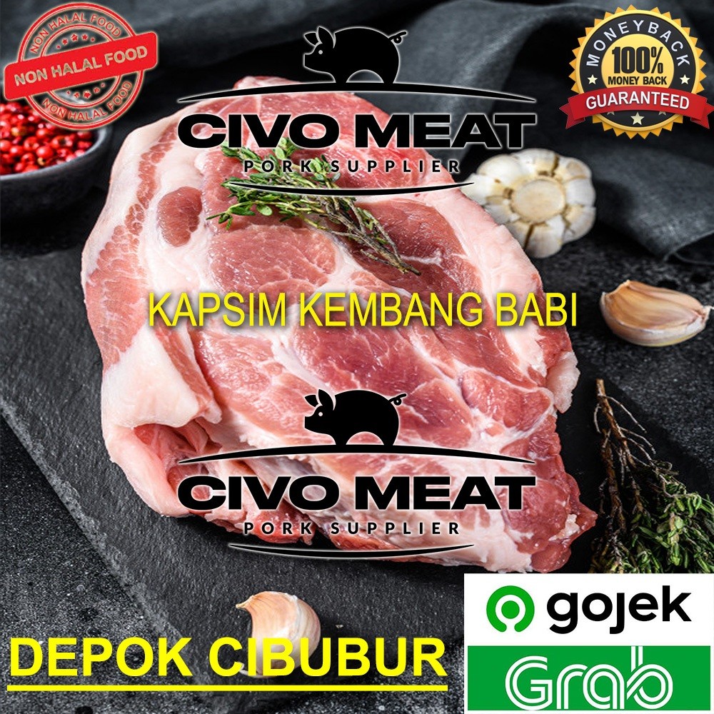 

Kapsim Kembang / Atas Daging babi 1kg