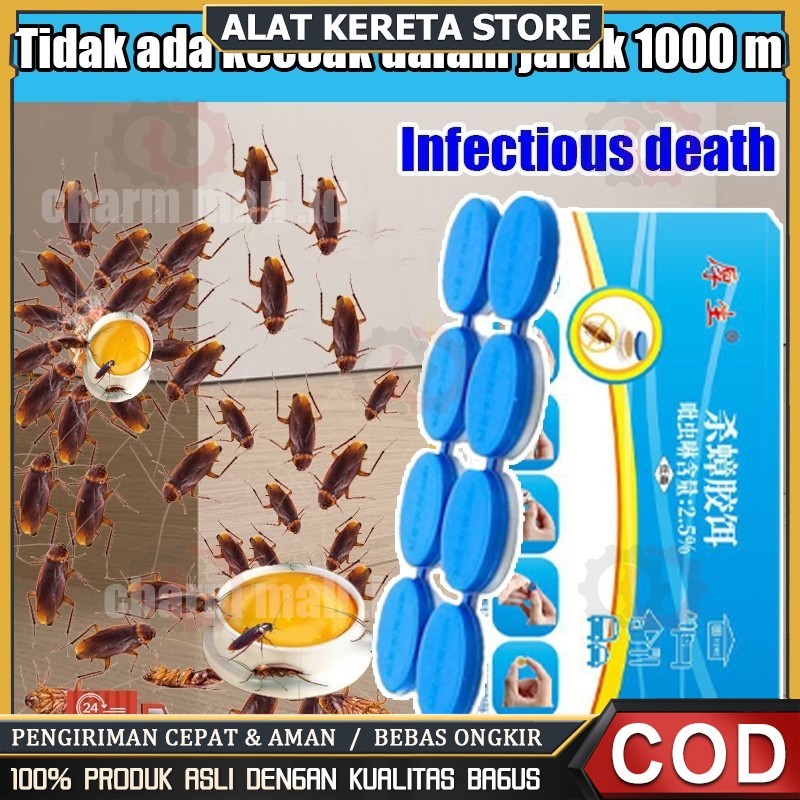 Racun Kecoa 8 Pcs / Karton Perangkap Kecoa Pembasmi Kecoa Paling Ampuh Anti Kecoa Perangkap Kecoa Mo