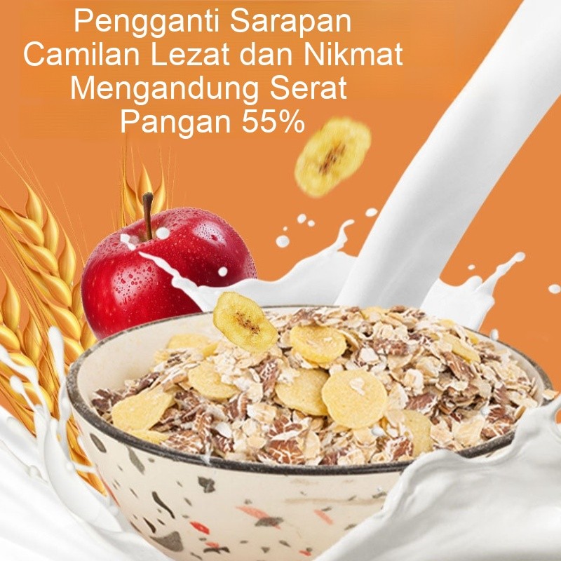 

Sereal Sarapan Bergizi Oatmeal Kacang