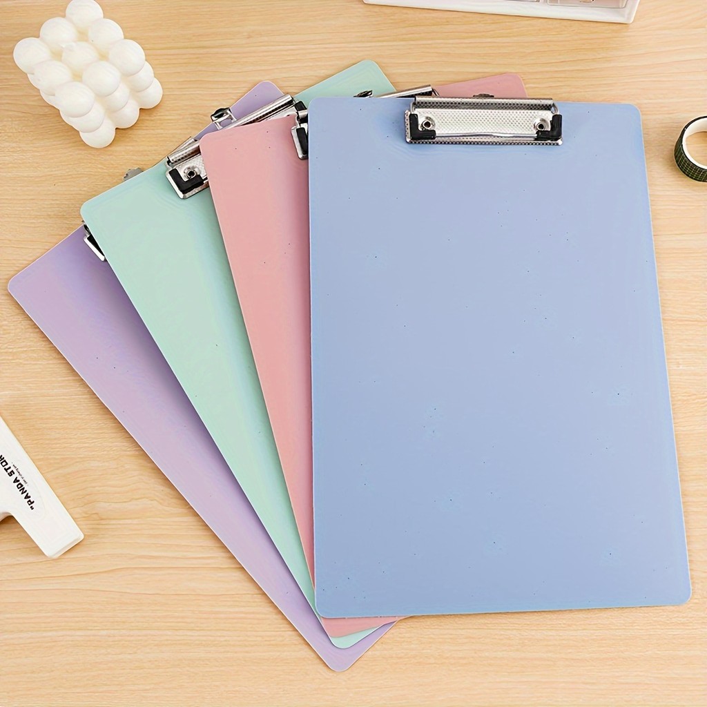 

Simple A4 A5 A6 Bill Clipboard Memo Pad Clip Board Loose-leaf Notebook File Writing Clamps Paper Holder Office School Supplies