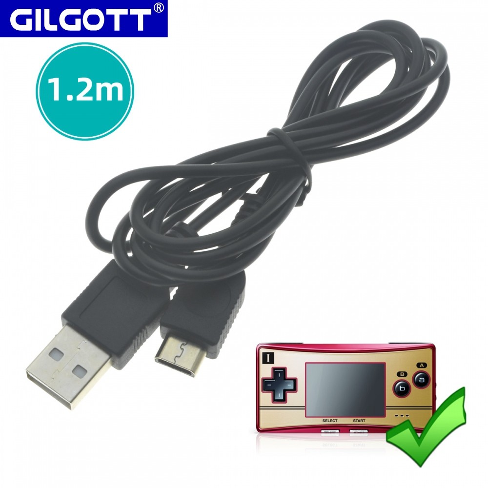 USB Data  arger  arging Power Supply Cable Cord for Nintendo GBM GameBoy Micro Console