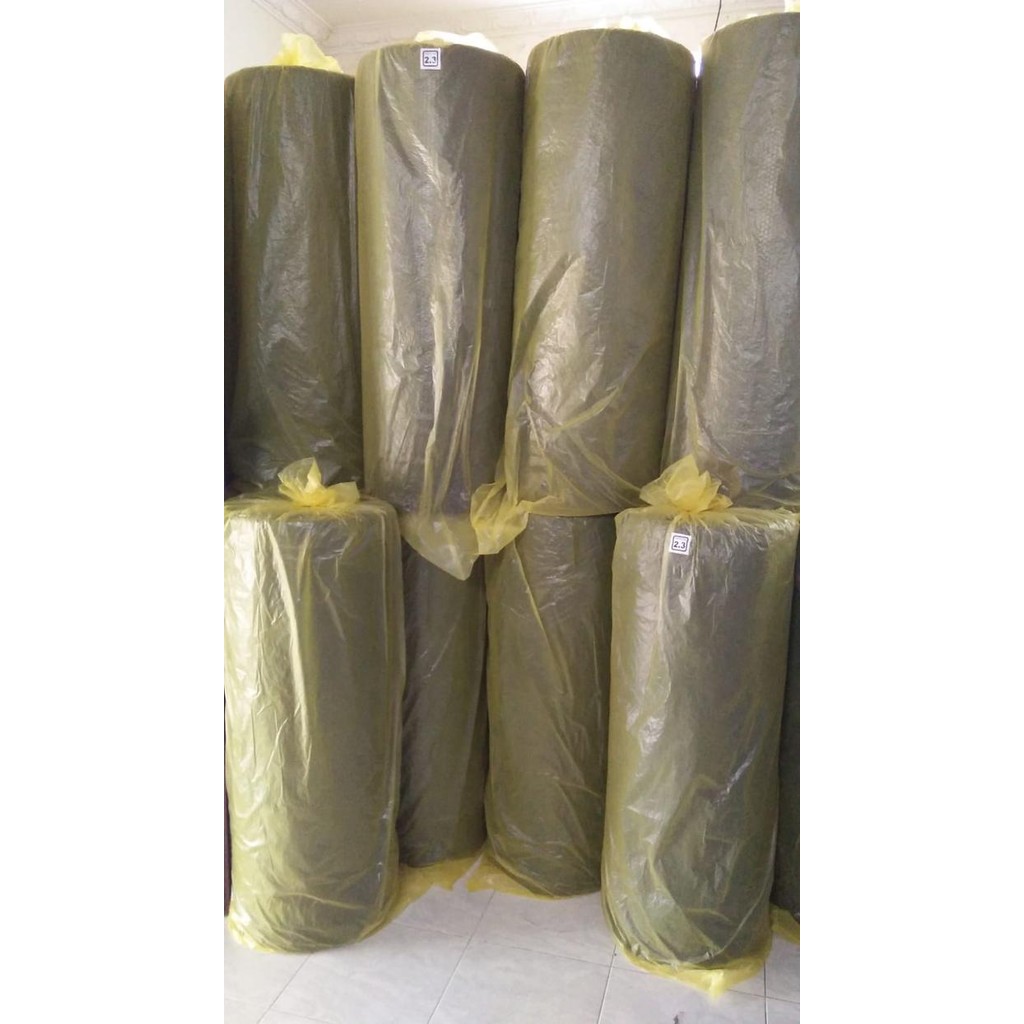 

( KHUSUS GOJEK / GRAB ) Bubble Wrap Hitam 1 ROLL ( 125 cm x 50 m ) - hitam polos