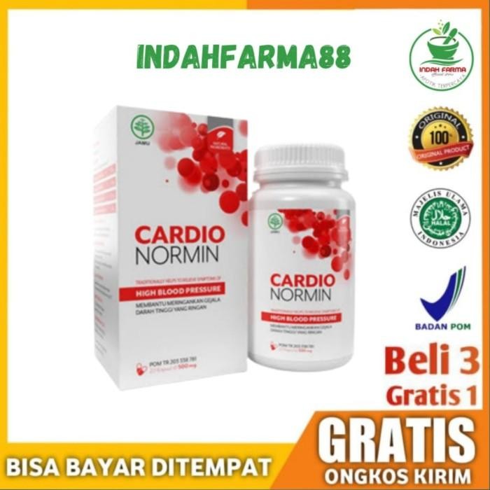

cardionormin 100% original obat hipertensi jantung resmi BPOM