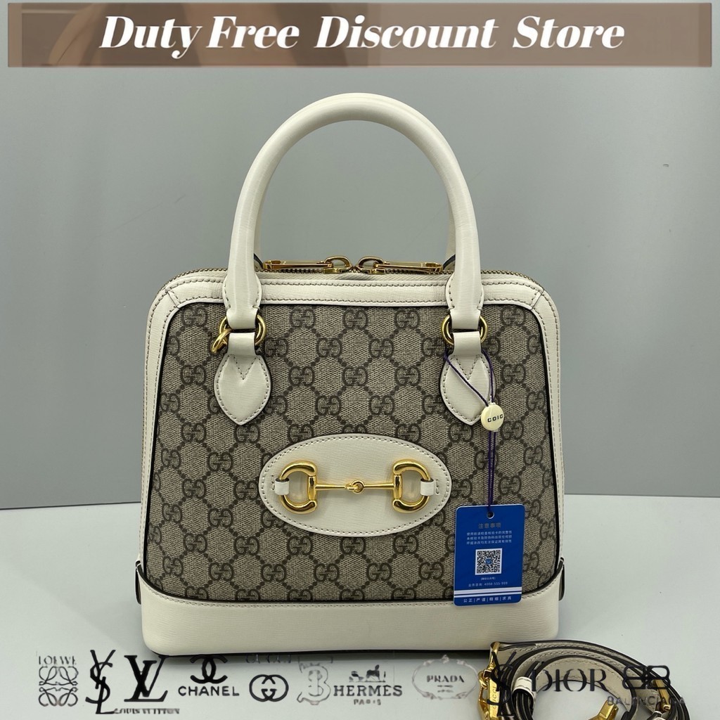 (621220) GUCCI 1955 Tas Cangkang / Tas Tangan / Tas Bahu / Tas Bahu Miring / Tas Horsebit 25 × 22 × 