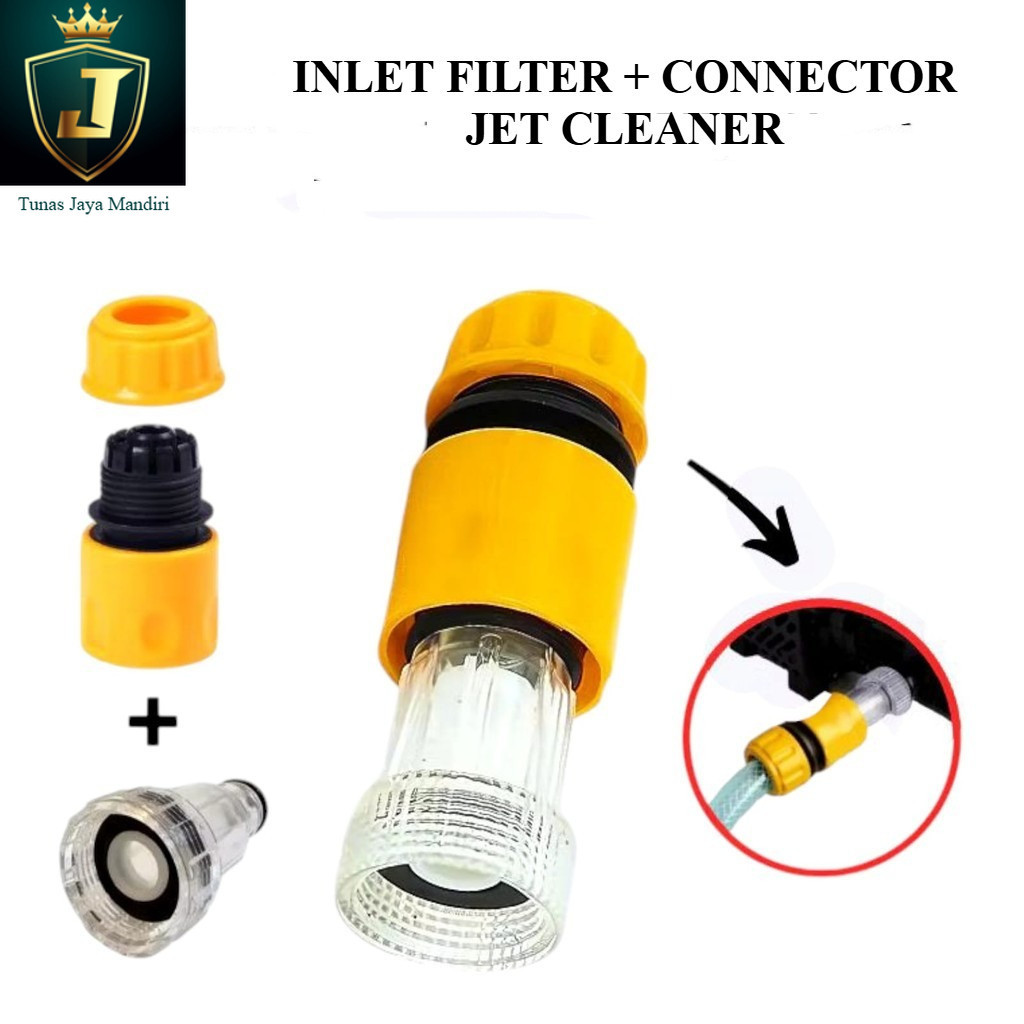 Saringan Inlet Jet Cleaner Coupler Filter Lakoni Laguna 70 Sambungan Selang Hisap Konektor Inlet Fil