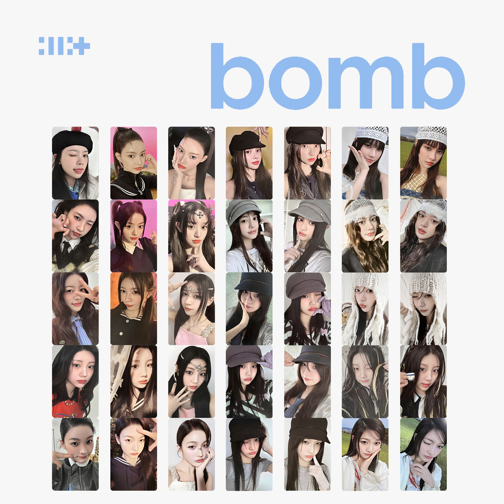 

5Pcs/Set Idol Girl ILLIT New Album Bomb Lomo Cards YUNAH MINJU MOKA IROHA WONHEE High Quality Postcards Fans Gifts Collection