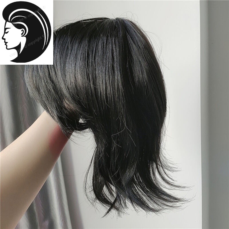 【Rambut nyata.】 wig rambut pria Others rambut palsu cowokwik rambut pria keren rambut palsu cowok ke