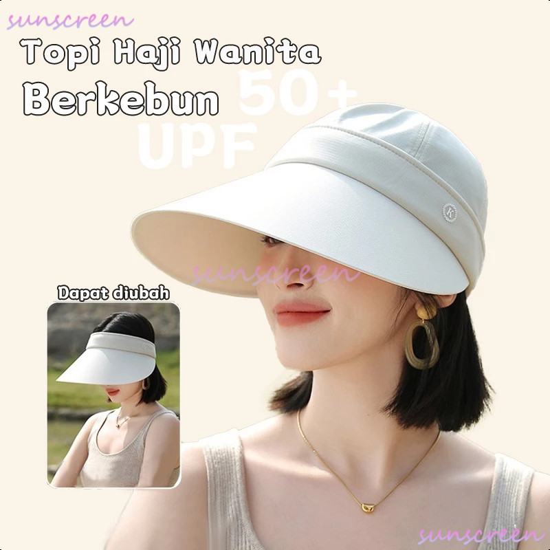 Topi Olahraga Wanita Topi Haji Wanita Topi Olahraga Wanita Sport Hijab Topi Matahari Uniseks Dilepas