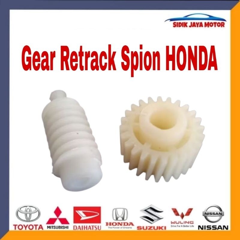 gear retrack jazz gigi spion jazz gear dinamo lipat spion crv Odyssey gigi motor lipat spion honda t