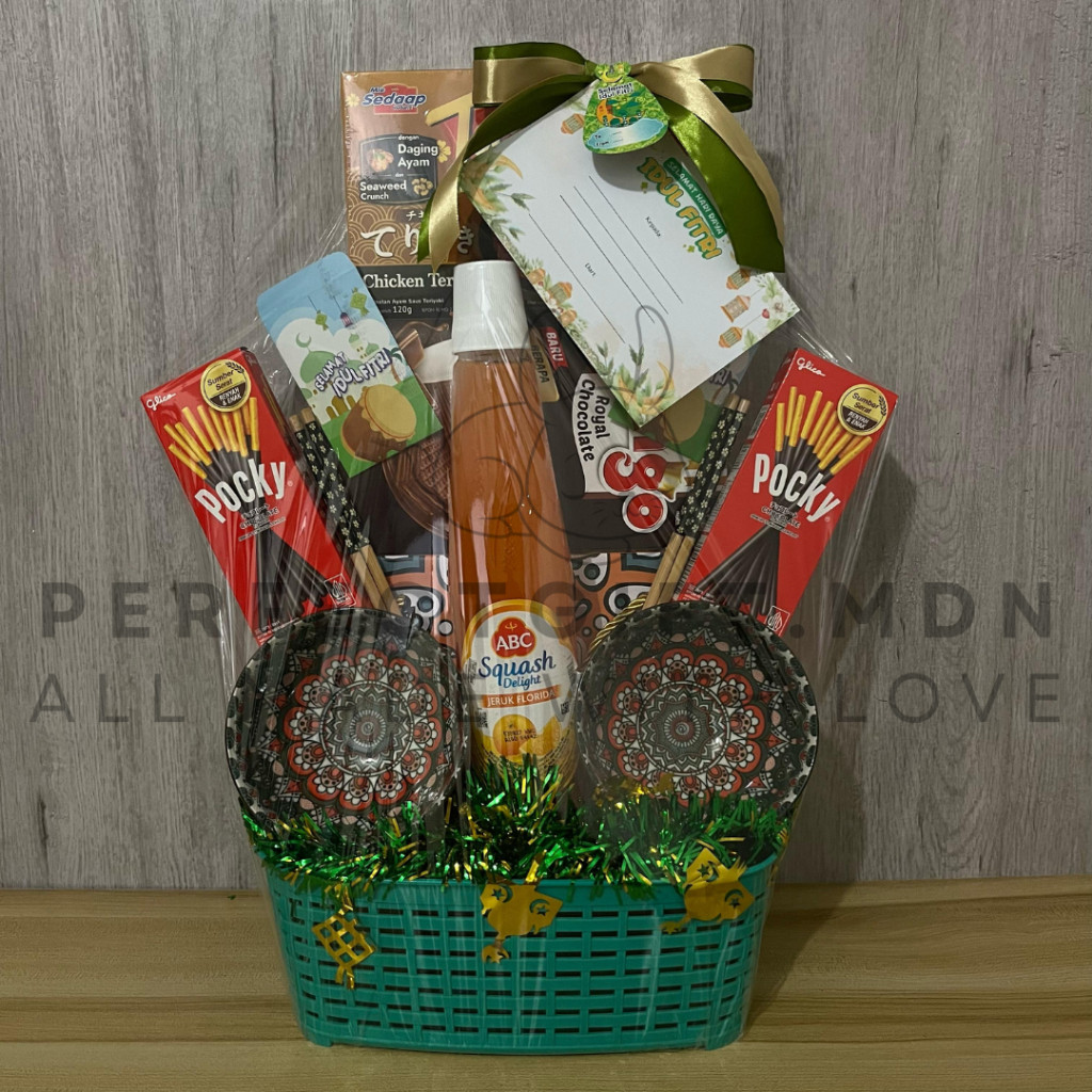 

Parcel Lebaran Idul Fitri Mangkok Keramik Snack