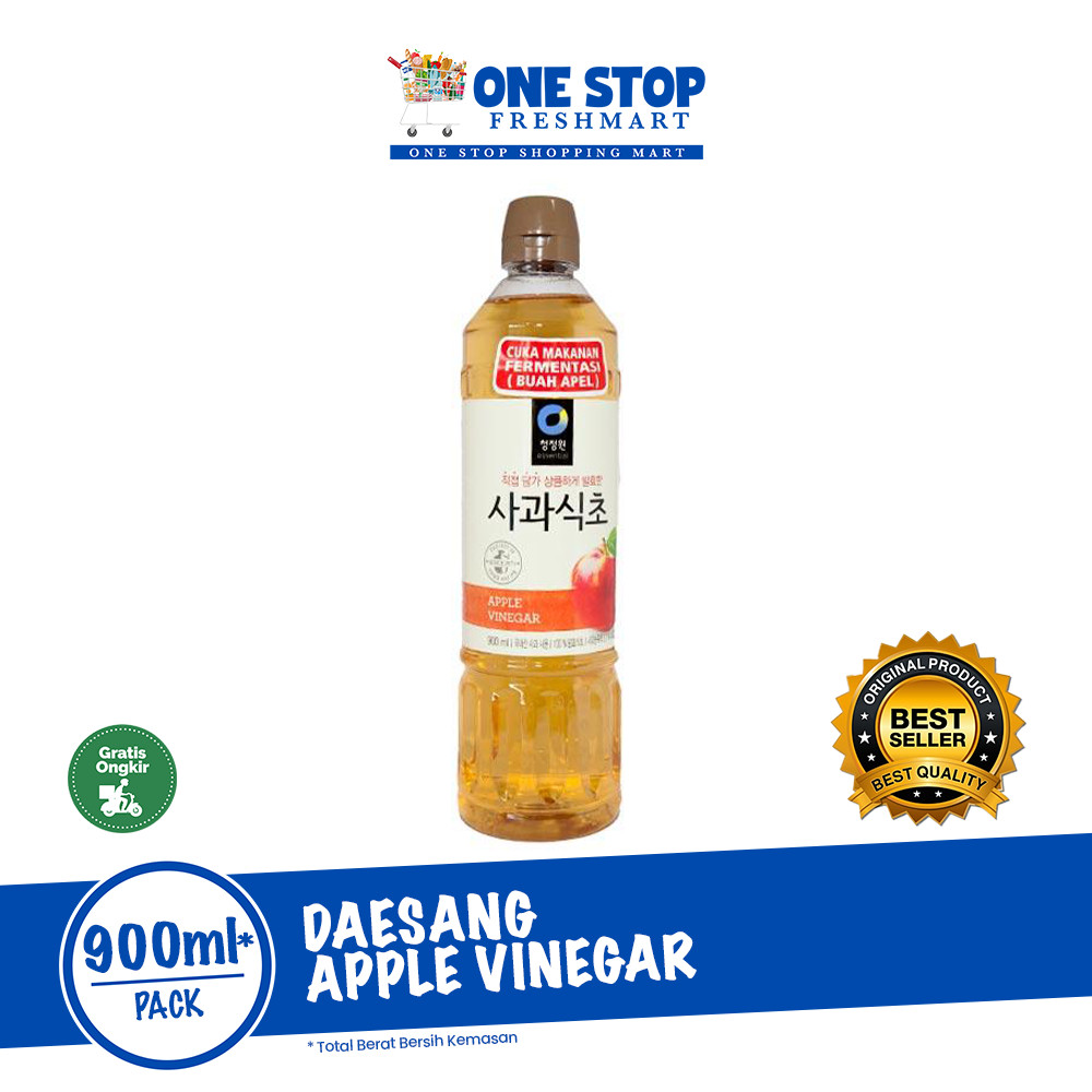 

DAESANG APPLE VINEGAR 900ML / ESSENTIAL CUKA APEL 900ML