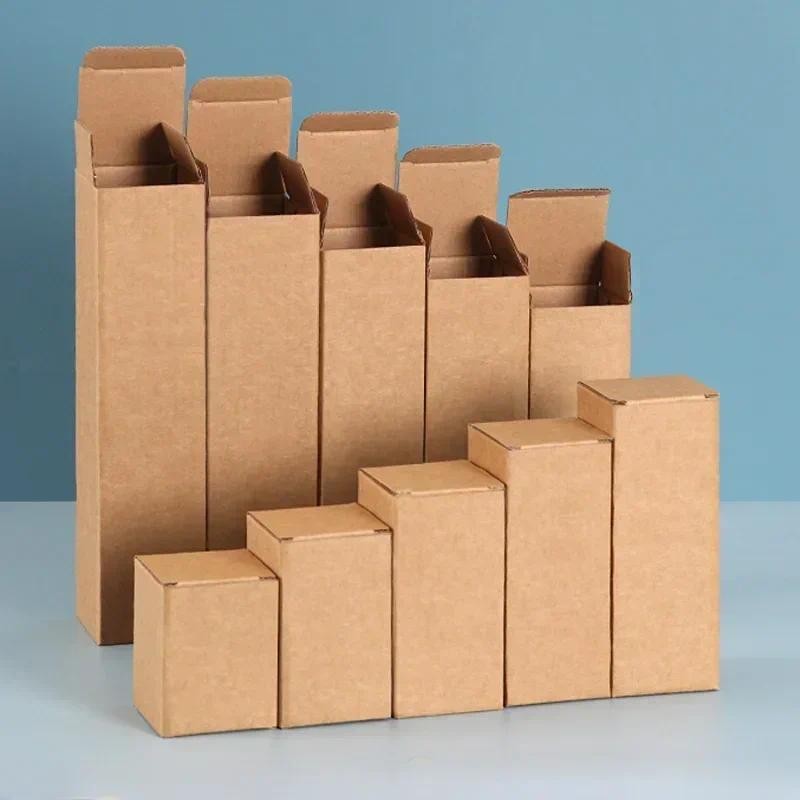 

10/20pcs Empty hard Paper Packaging Box Rectangular Corrugated Box Outer Packaging Universal Cardboard Paper Carton Box